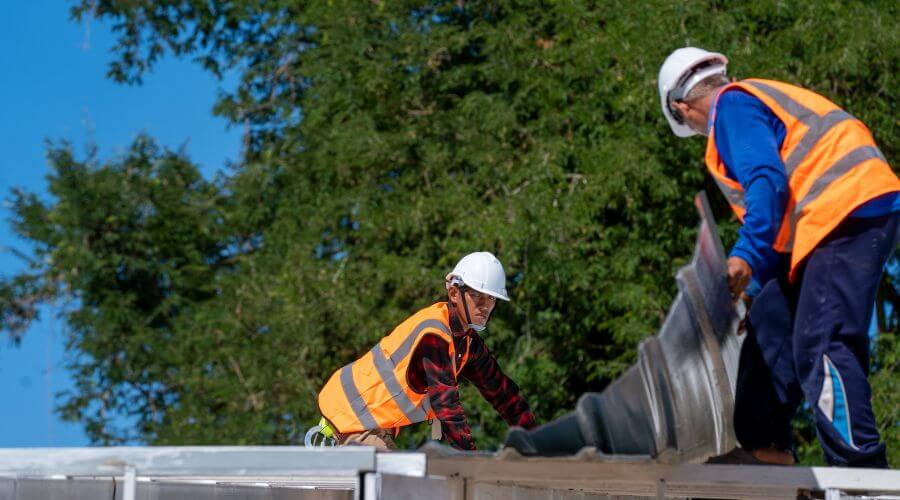 Professional metal roof installation in Minburn, IA